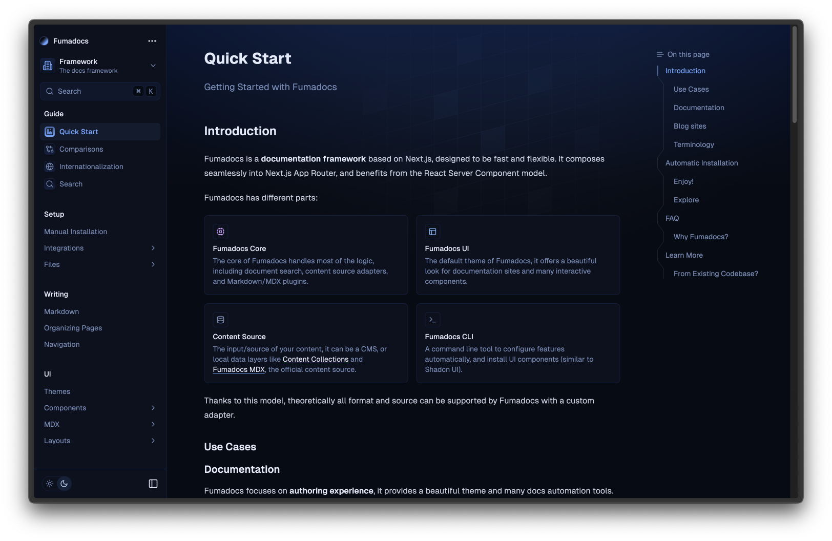 Ocean interface mood